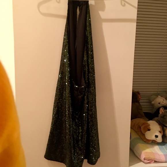 NBD x REVOLVE Winner Mini XS Deep Green Dress - Picture 6 of 8